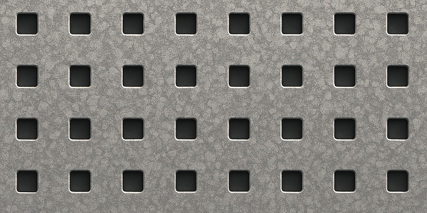 Square hole metal perforated sheet SS 304 manufacturer